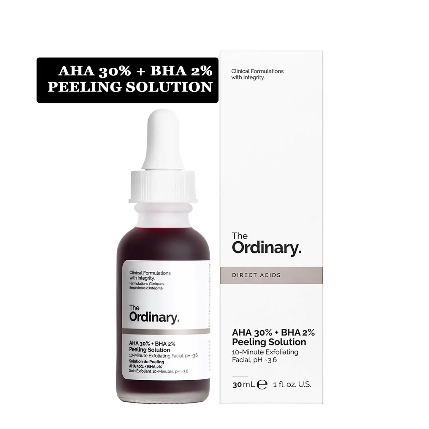 AHA 30% + BHA 2% Peeling Solution